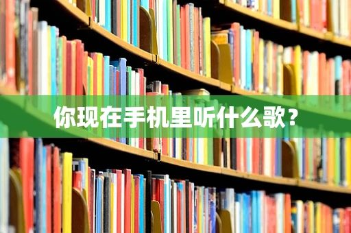 你现在手机里听什么歌？