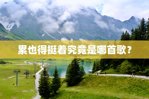 累也得挺着究竟是哪首歌？