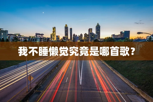 我不睡懒觉究竟是哪首歌？