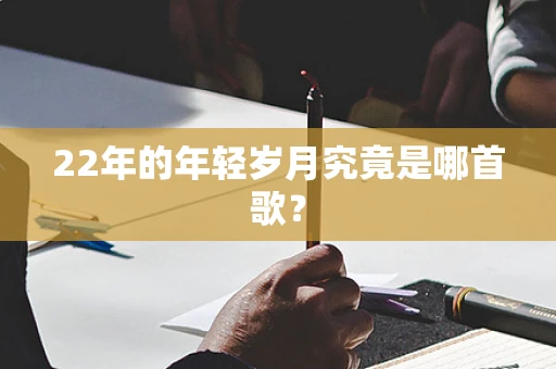 22年的年轻岁月究竟是哪首歌？