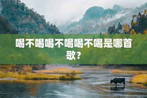 喝不喝喝不喝喝不喝是哪首歌？