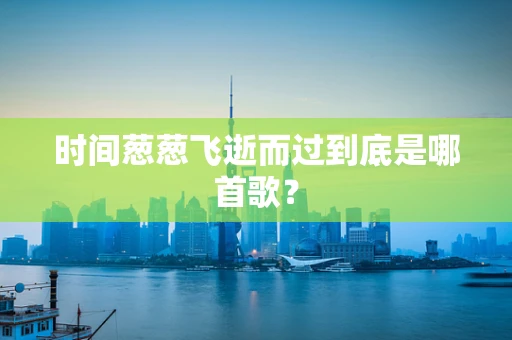 时间葱葱飞逝而过到底是哪首歌？