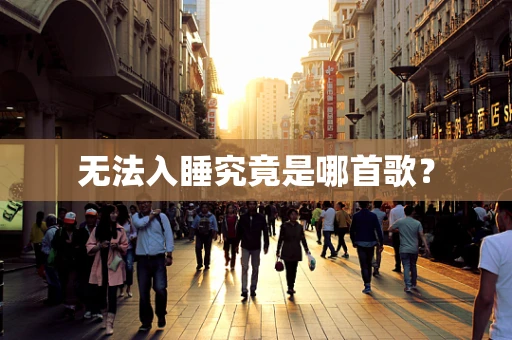 无法入睡究竟是哪首歌？