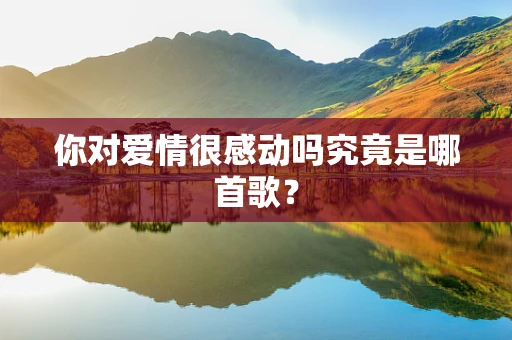 你对爱情很感动吗究竟是哪首歌？