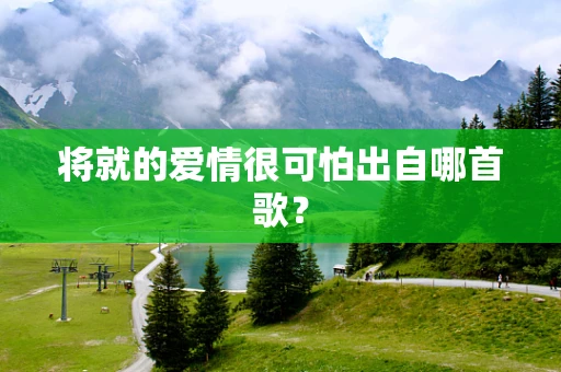将就的爱情很可怕出自哪首歌？