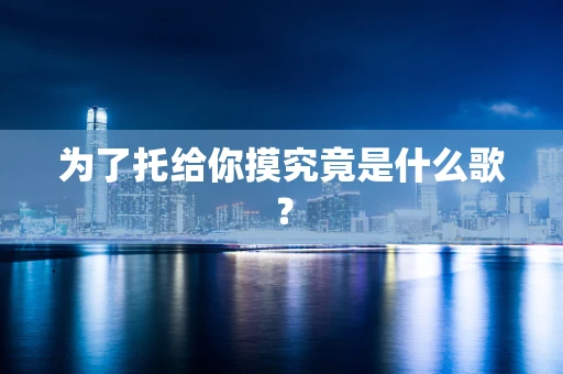 为了托给你摸究竟是什么歌？