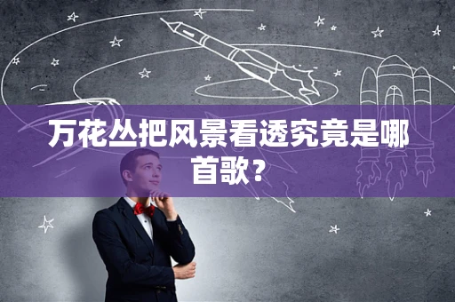 万花丛把风景看透究竟是哪首歌？