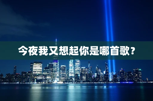 今夜我又想起你是哪首歌？