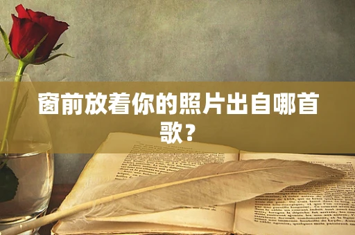 窗前放着你的照片出自哪首歌？