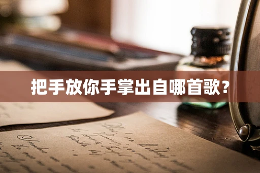 把手放你手掌出自哪首歌？