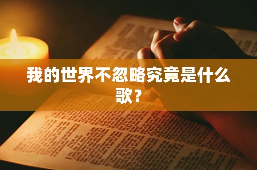 我的世界不忽略究竟是什么歌？