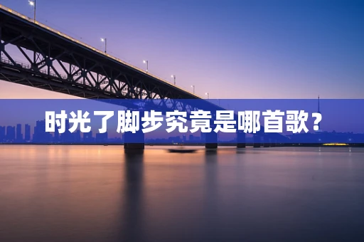 时光了脚步究竟是哪首歌？