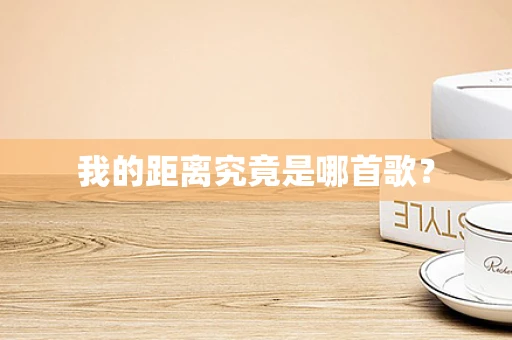 我的距离究竟是哪首歌？