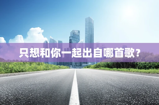 只想和你一起出自哪首歌？