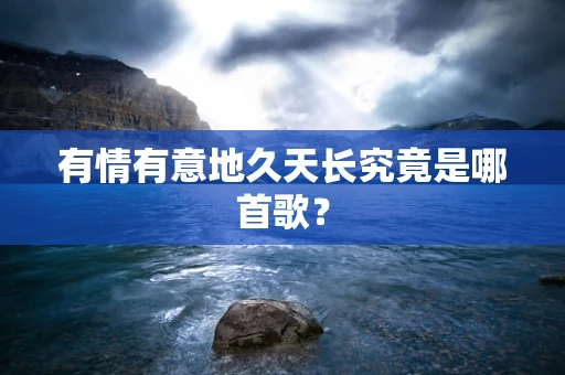 有情有意地久天长究竟是哪首歌？