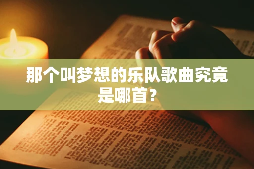 那个叫梦想的乐队歌曲究竟是哪首？