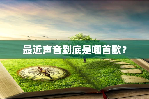 最近声音到底是哪首歌？