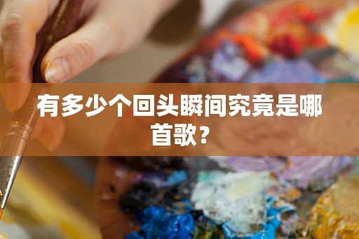 有多少个回头瞬间究竟是哪首歌？