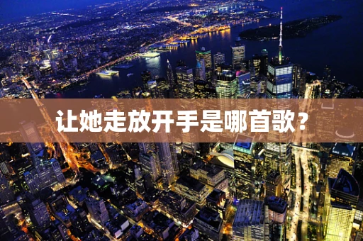让她走放开手是哪首歌？