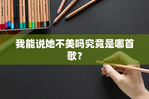我能说她不美吗究竟是哪首歌？