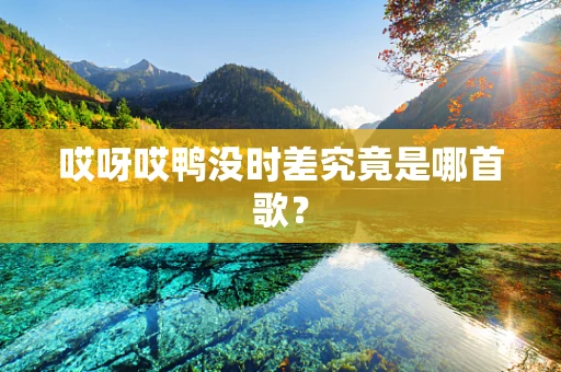 哎呀哎鸭没时差究竟是哪首歌？