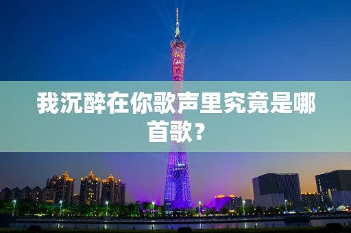 我沉醉在你歌声里究竟是哪首歌？