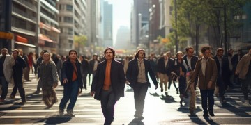 路口人行色匆匆这句歌词出自哪首歌？