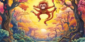 哪首英文歌是关于看孙悟空的呢？