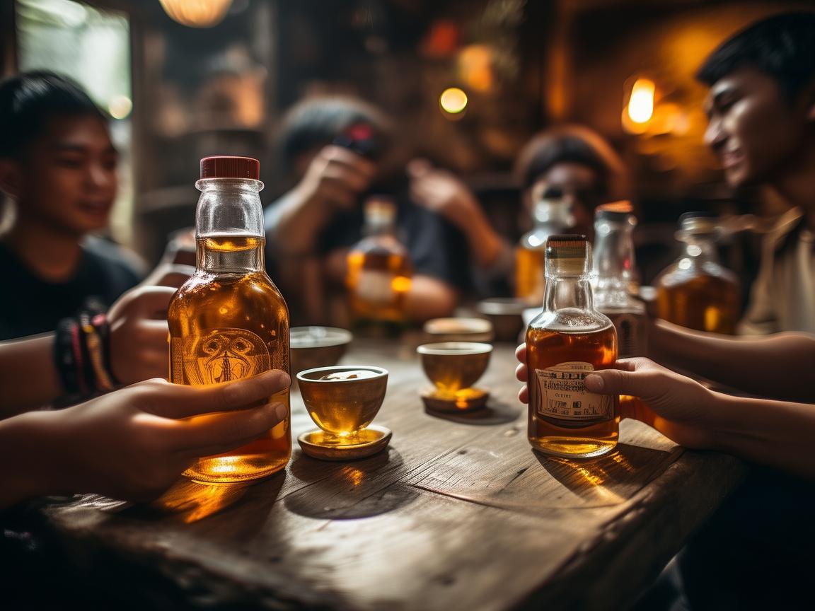 朋友请我喝烧酒到底是哪首歌？