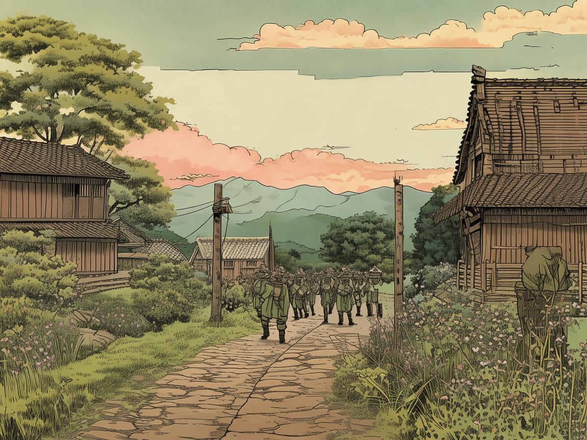 村口来了群小鬼子究竟是哪首歌? 村口来了群小鬼子究竟是哪首歌?